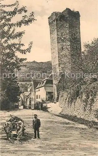 AK / Ansichtskarte Dausenau Schiefer Turm Kat. Dausenau