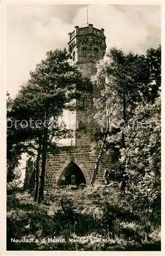 AK / Ansichtskarte Neustadt Haardt Weinblet Turm Kat. Neustadt an der Weinstr.