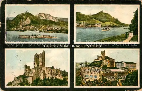 AK / Ansichtskarte Koenigswinter Drachenfels  Kat. Koenigswinter