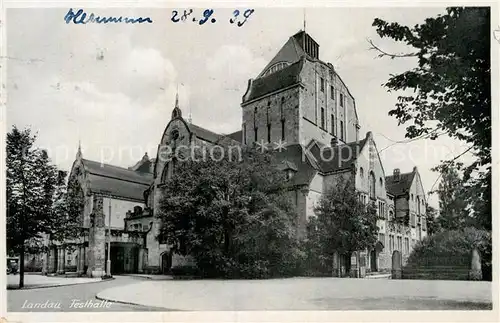 AK / Ansichtskarte Landau Pfalz Festhalle Kat. Landau in der Pfalz