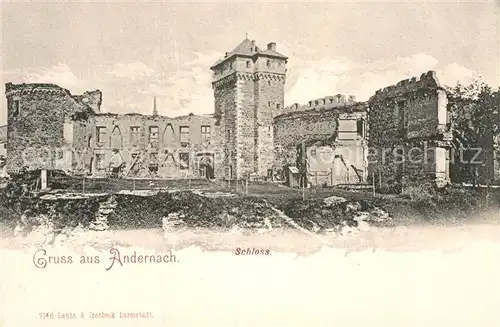 AK / Ansichtskarte Andernach Schloss Kat. Andernach