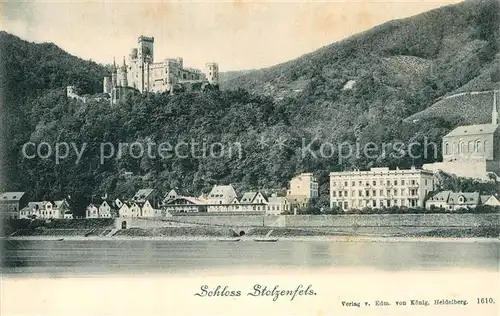 AK / Ansichtskarte Koblenz Rhein Burg Stolzenfels Kat. Koblenz