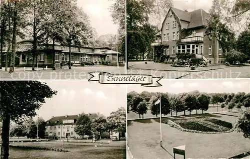 AK / Ansichtskarte Sennelager Park Schule Gasthaus Kat. Paderborn