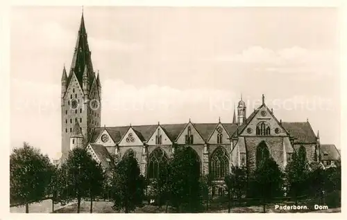 AK / Ansichtskarte Paderborn Dom Kat. Paderborn