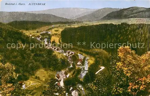 AK / Ansichtskarte Bodetal Harz Altenbrack Kat. Treseburg