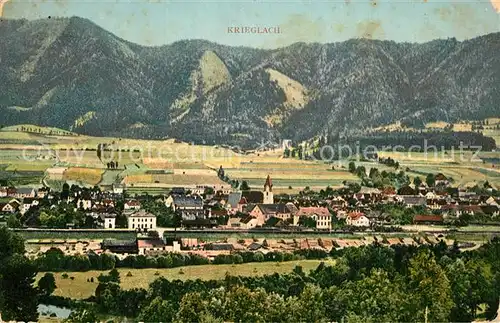 AK / Ansichtskarte Krieglach Steiermark Gesamtansicht mit Alpenpanorama Kat. Krieglach