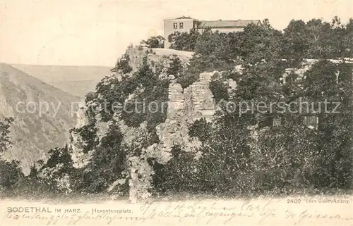 AK / Ansichtskarte Bodetal Harz Hexentanzplatz Kat. Treseburg