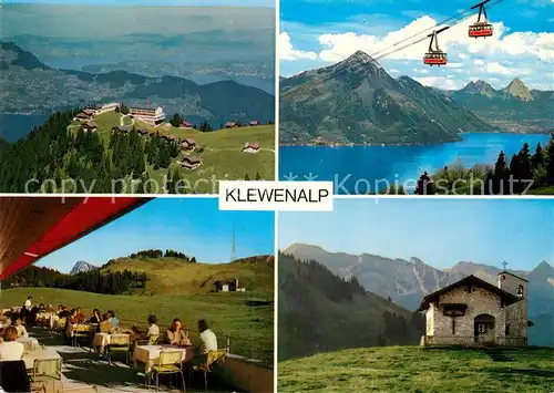 AK / Ansichtskarte Klewenalp Hotel Klewenalp Chalet Guggeregg Seilbahn