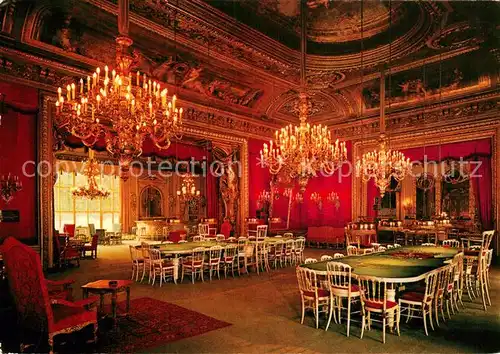 AK / Ansichtskarte Casino Spielbank Baden Baden Saal Louis XIV.  Kat. Spiel