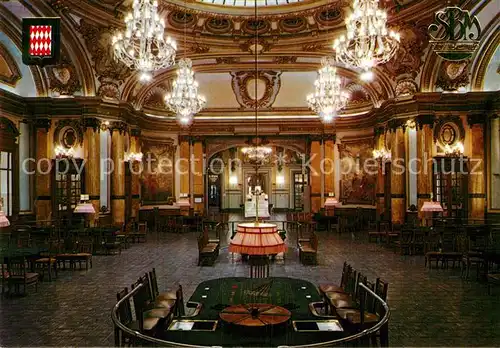 AK / Ansichtskarte Casino Spielbank Monte Carlo Salle de Jeux  Kat. Spiel