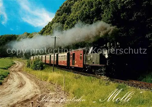 AK / Ansichtskarte Lokomotive 992332 7 Schmalspurbahn Molli Kat. Eisenbahn