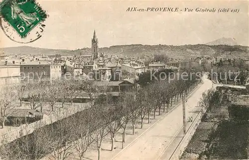 AK / Ansichtskarte Aix en Provence Vue generale cote est Kat. Aix en Provence