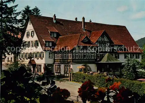 AK / Ansichtskarte Klosterreichenbach Klostergasthof Hotel Sonne Post Kat. Baiersbronn