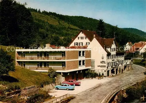 AK / Ansichtskarte Berneck Altensteig Hotel Waldhorn Kat. Altensteig