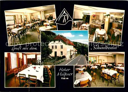 AK / Ansichtskarte Vockerode Eschwege Cafe Restaurant Schwalbental Gastraeume Kat. Meissner