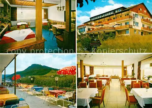 AK / Ansichtskarte Baiersbronn Schwarzwald Panorama Hotel Terrasse Gastraeume Kat. Baiersbronn