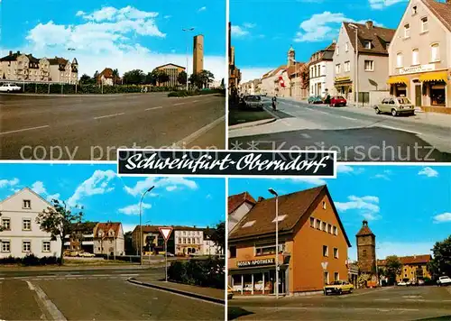 AK / Ansichtskarte Oberndorf Schweinfurt Ortsansichten Kat. Schweinfurt