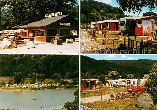 AK / Ansichtskarte Voehl Edersee Camp und Freizeitpark Herzhausen Imbiss Stube