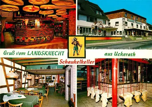 AK / Ansichtskarte Uckerath Hotel Rasthaus Zum alten Zoll Landsknecht Kat. Hennef (Sieg)