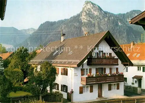AK / Ansichtskarte Oberammergau Haus Franz Laemmer Kat. Oberammergau