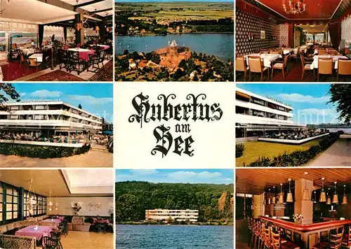 AK / Ansichtskarte Ratzeburg Hotel Hubertus am See Teilansichten Kat. Ratzeburg
