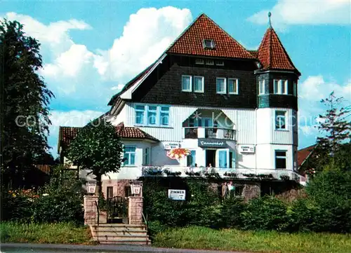 AK / Ansichtskarte Braunlage Hotel Pension Tannerhof Kat. Braunlage Harz
