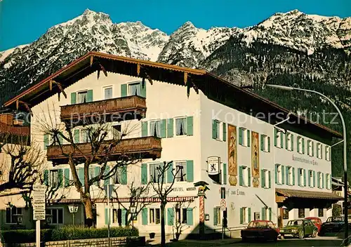 AK / Ansichtskarte Garmisch Partenkirchen Gasthof zum Lamm Kat. Garmisch Partenkirchen
