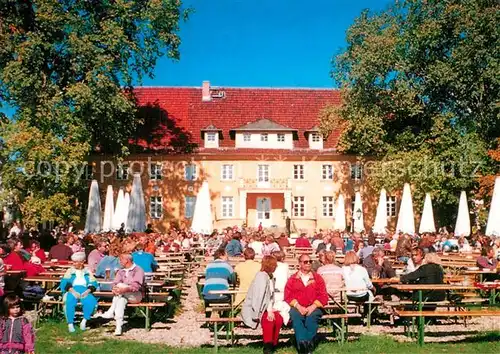 AK / Ansichtskarte Diedersdorf Zossen Schloss Diedersdorf Gartenwirtschaft Kat. Grossbeeren