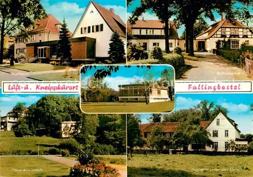 AK / Ansichtskarte Fallingbostel Kurheim Schrieberhof Haus am Walde Kurheim Unter den Eichen Kat. Bad Fallingbostel