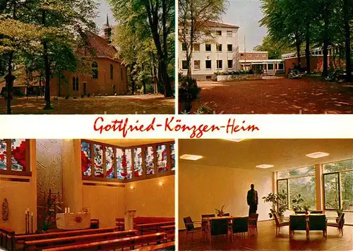 AK / Ansichtskarte Haltern See Gottfried Konzgen Heim Altar Aufenthaltsraum
