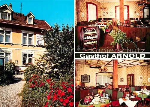 AK / Ansichtskarte Denzlingen Gasthof Arnold Gastraeume Kat. Denzlingen