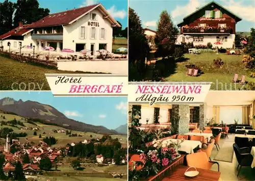 AK / Ansichtskarte Nesselwang Hotel Bergcafe Kat. Nesselwang