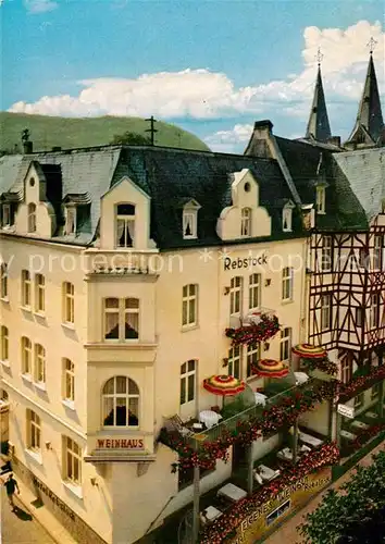 AK / Ansichtskarte Boppard Rhein Rheinhotel Rebstock Weinhaus Kat. Boppard