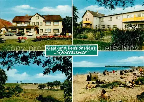 AK / Ansichtskarte Hasselberg Ostsee Gast und Pensionshaus Spieskamer Kat. Hasselberg