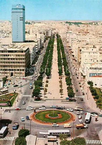 AK / Ansichtskarte Tunis Avenue Habib Bourguiba Kat. Tunis