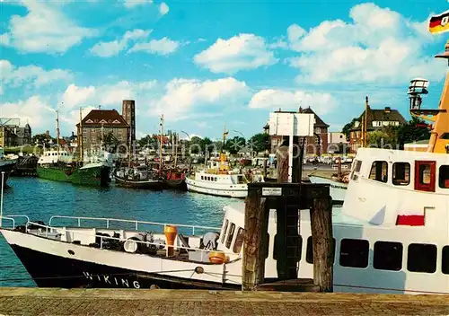 AK / Ansichtskarte Cuxhaven Nordseebad Hafenpartie Kat. Cuxhaven