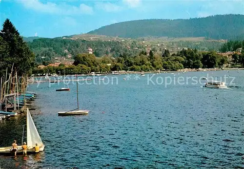 AK / Ansichtskarte Gerardmer Vosges Le Lac Kat. Gerardmer