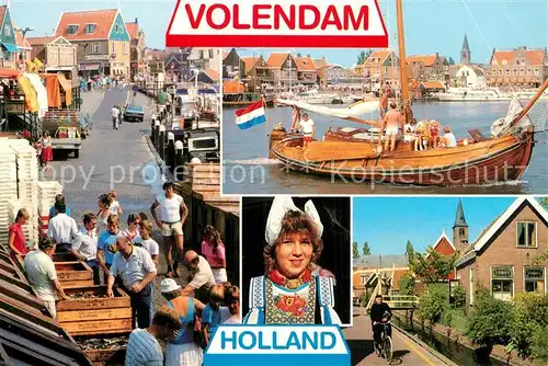 AK / Ansichtskarte Volendam Hafen Stadtansicht  Kat. Niederlande