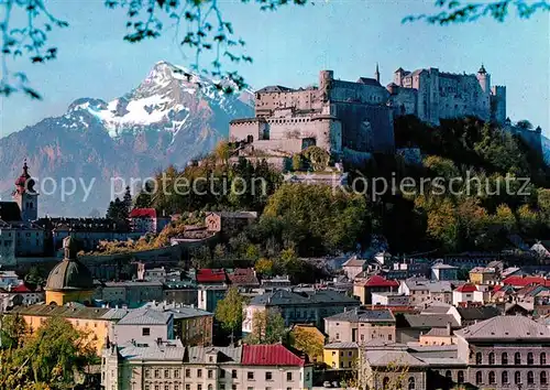 AK / Ansichtskarte Salzburg Oesterreich Festung Untersberg Kat. Salzburg