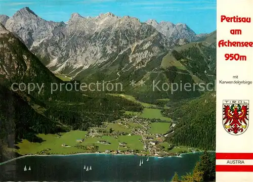 AK / Ansichtskarte Pertisau Achensee Karwendelgebirge Panorama Kat. Eben am Achensee