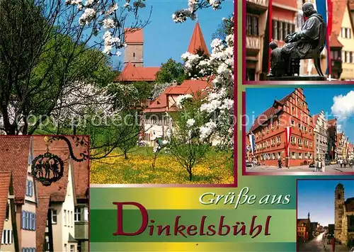 AK / Ansichtskarte Dinkelsbuehl Stadtansichten Denkmal  Kat. Dinkelsbuehl