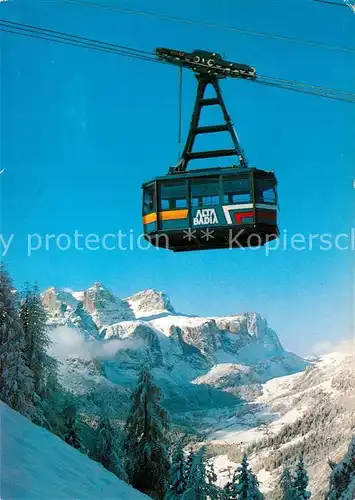 AK / Ansichtskarte Seilbahn Alta Badia Funivia La Villa  Kat. Bahnen