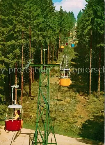 AK / Ansichtskarte Seilbahn Wurmberg Braunlage  Kat. Bahnen