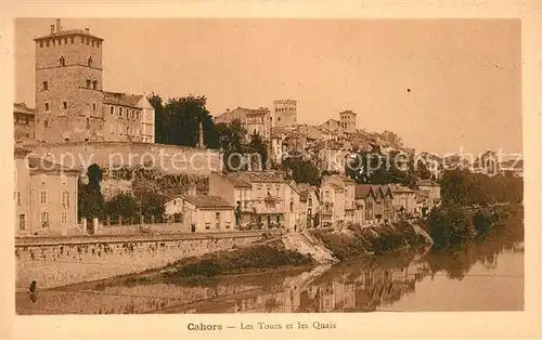 AK / Ansichtskarte Cahors Tours et les Quais Kat. Cahors