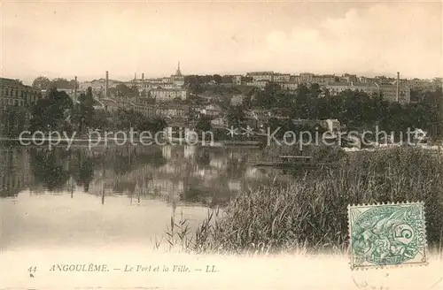 AK / Ansichtskarte Angouleme Le Port de la Ville Kat. Angouleme