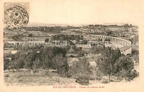 AK / Ansichtskarte Aix en Provence Viaduc du chemin de fer Kat. Aix en Provence