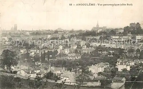 AK / Ansichtskarte Angouleme Vue panoramique cote sud Kat. Angouleme