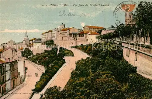 AK / Ansichtskarte Angouleme Vue prise du Rempart Desaix Kat. Angouleme