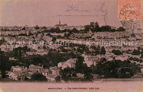 AK / Ansichtskarte Angouleme Vue panoramique cote sud Kat. Angouleme