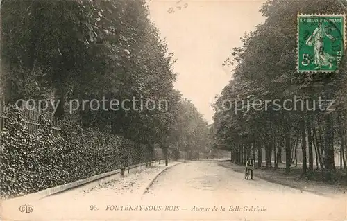 AK / Ansichtskarte Fontenay sous Bois Avenue de la Belle Gabrielle Kat. Fontenay sous Bois